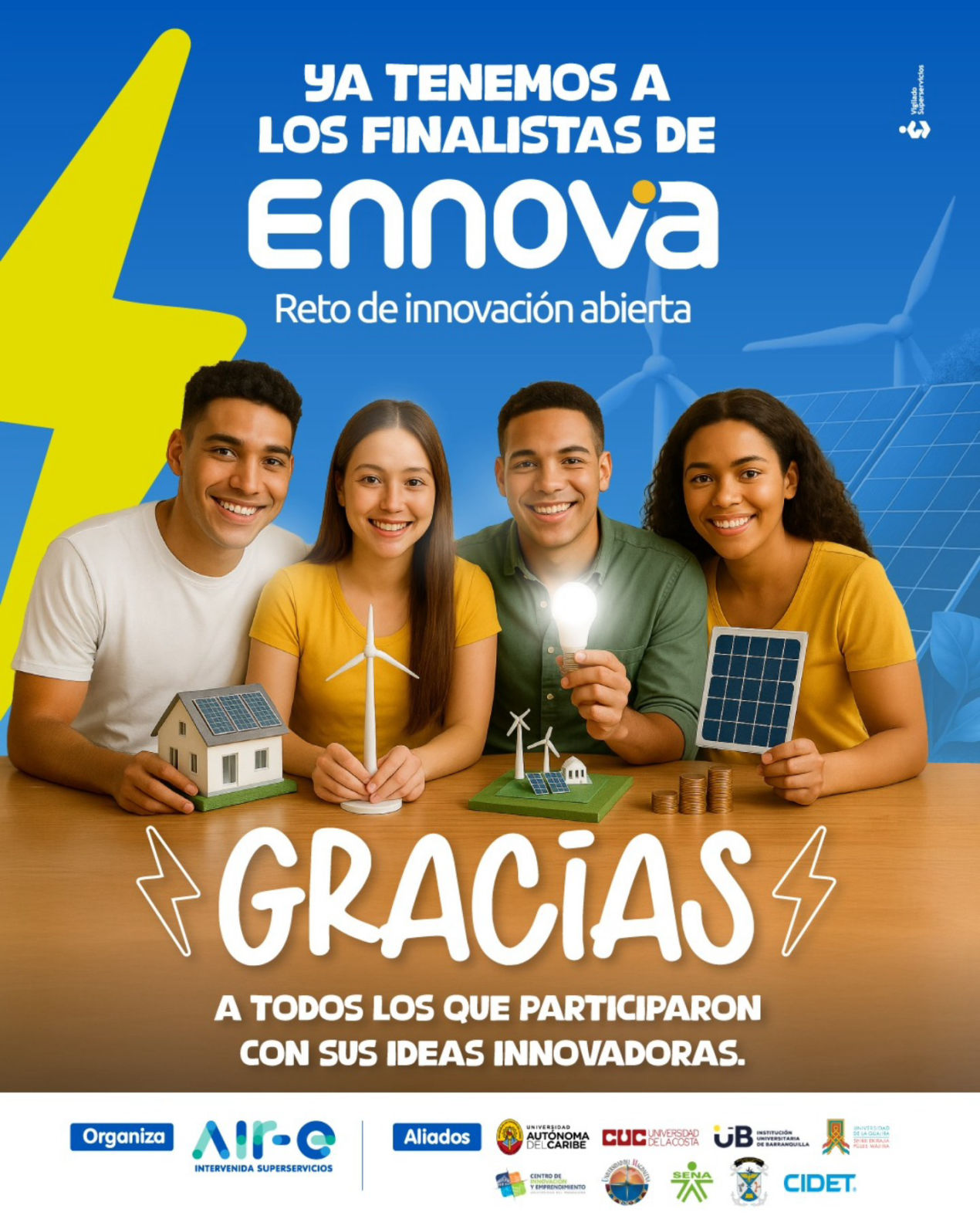 AID GROUP finalista concurso AIR-E ENNOVA innovación energética